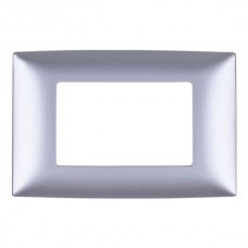 Πλαίσιο 4 Θέσεων Ασημί Lecce 26402 